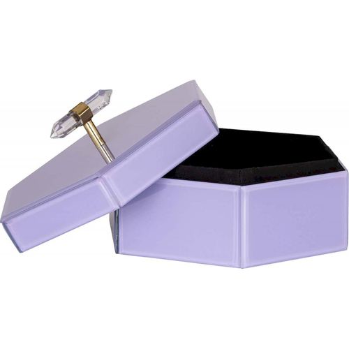 Boîte De Rangement Élégante Violette