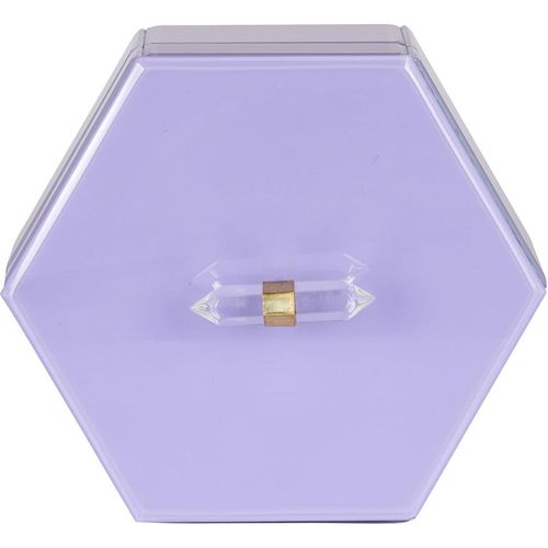 Boîte De Rangement Élégante Violette