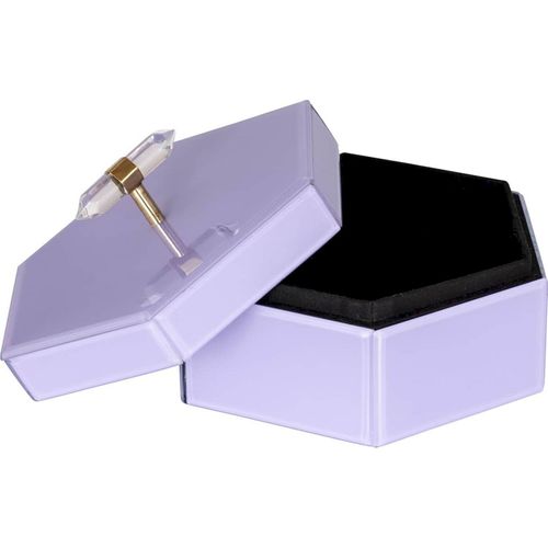 Boîte De Rangement Élégante Violette