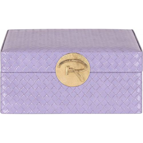 Boîte à Bijoux Élégante Violette