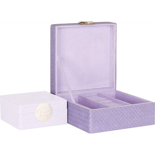 Boîte à Bijoux Élégante Violette