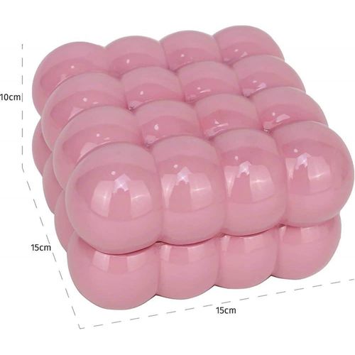 Boîte De Rangement Cece Rose Élégante