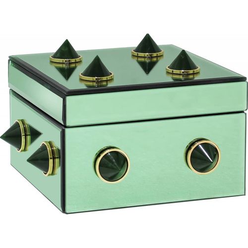 Boîte De Rangement Élégante Verte