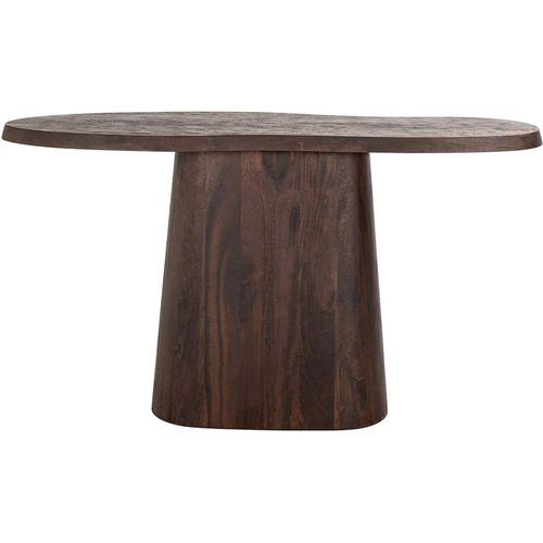 Console Élégante En Bois Foncé Odile