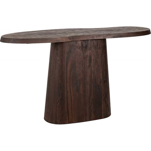 Console Élégante En Bois Foncé Odile