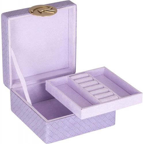 Coffret à Bijoux Élégant Violet