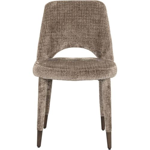 Chaise Élégante Ignifugée En Chenille