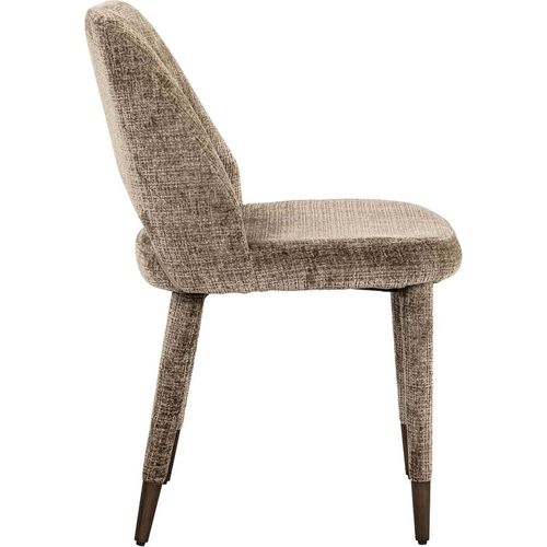 Chaise Élégante Ignifugée En Chenille