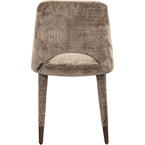 Chaise Élégante Ignifugée En Chenille