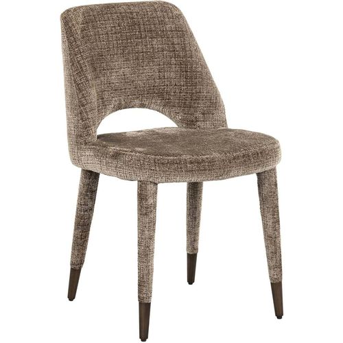 Chaise Élégante Ignifugée En Chenille