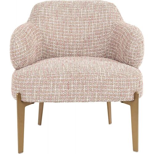 Chaise Lounge Venus Rose Élégant