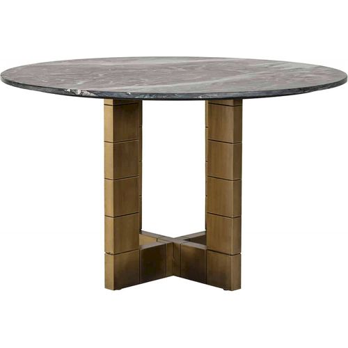 Table à Manger Élégante Marbre Noir