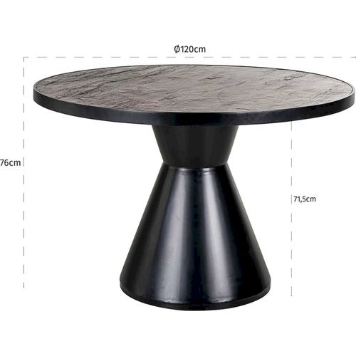 Table à Manger Élégante En Pierre