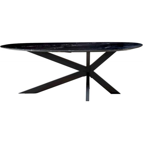 Table à Manger Élégante Trocadero Noire