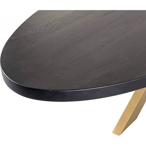 Table à Manger Élégante Pied Doré