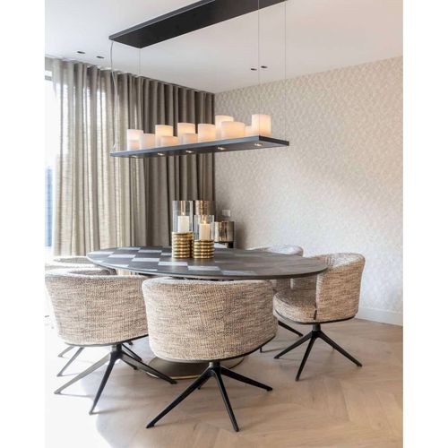 Table à Manger Luxor Ovale Élégante