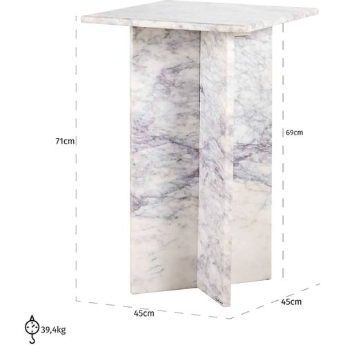 Table D'appoint Carrée Élégante Black Friday