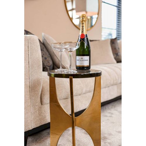 Table D'appoint Avery En Aluminium Chic