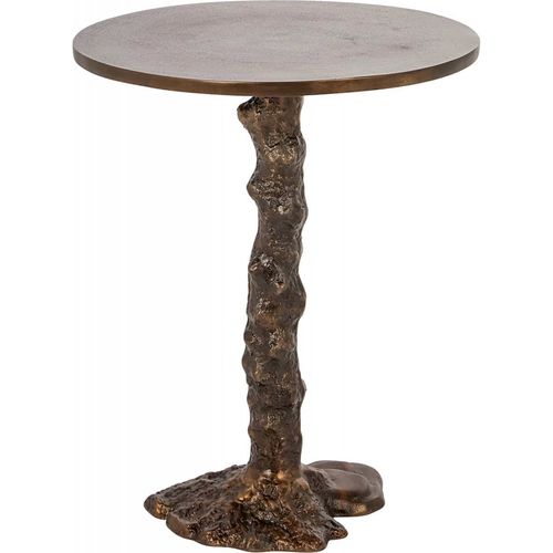 Table D'appoint Misty Bronze Élégance