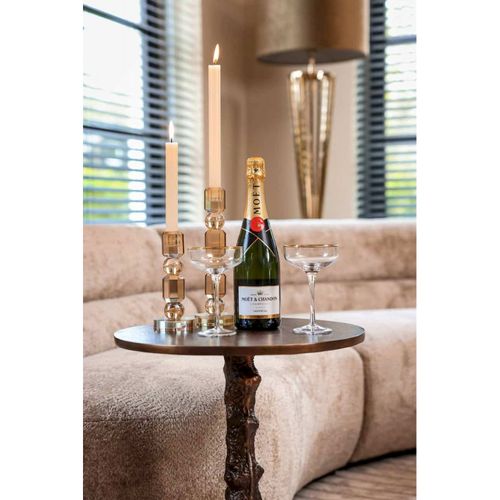 Table D'appoint Misty Bronze Élégance