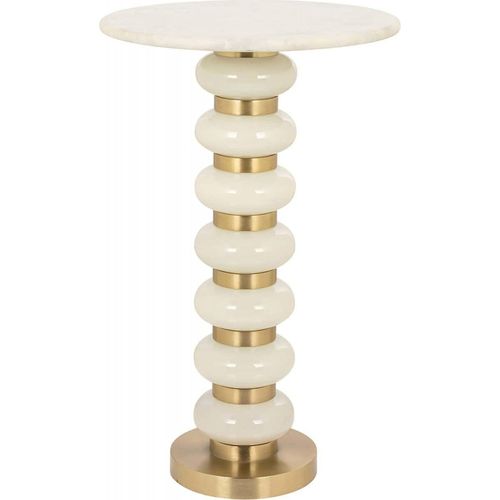Table D'appoint Élégante En Blanc