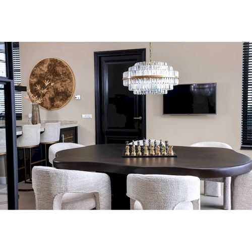 Table à Manger Organique En Acacia