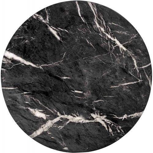 Table D'appoint Effet Marbre Noir