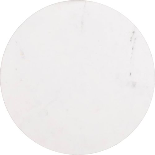 Tables D'appoint Élégantes En Marbre Blanc