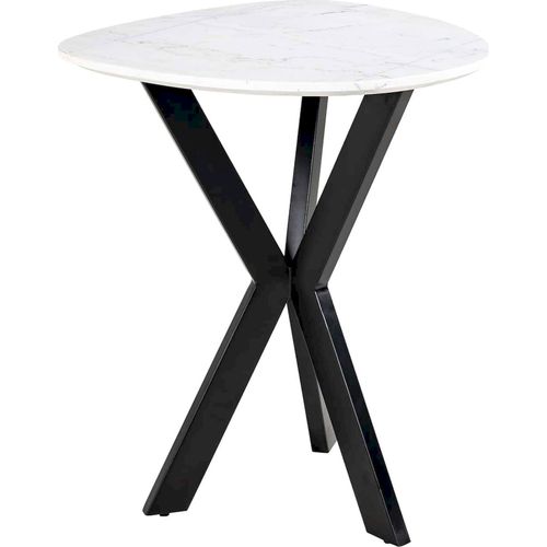Table D'appoint Trocadero Marbre Blanc