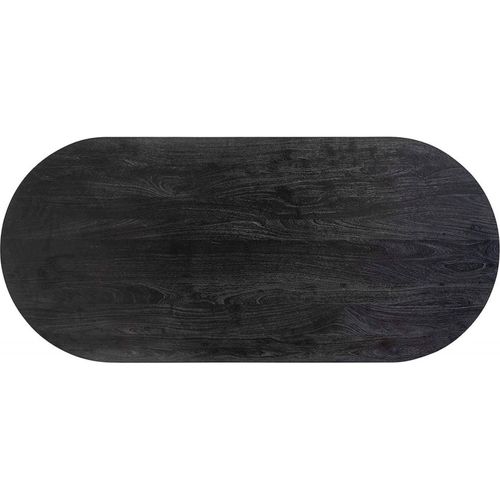 Table Élégante Noir Et Or Pour Salle à Manger