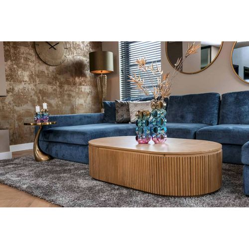 Table De Café Chêne Naturel Élégante