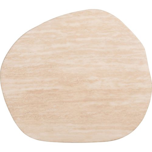 Table Murale En Faux Travertin Beige