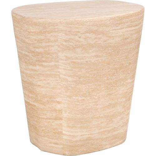 Table Murale En Faux Travertin Beige