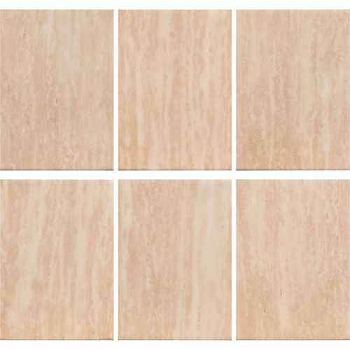 Table Murale En Faux Travertin Beige