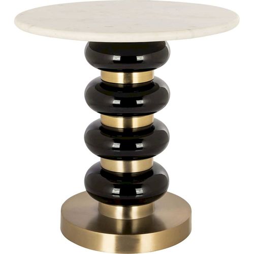 Table De Chevet Élégante En Marbre