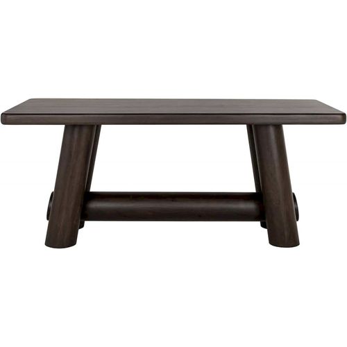 Table De Bar Élégante En Bois Foncé