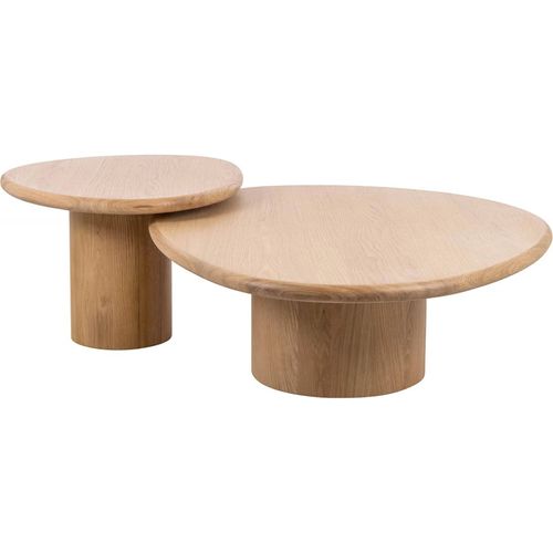 Tables De Café En Chêne Naturel