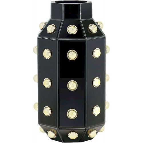 Vase Justa Noir Élégant