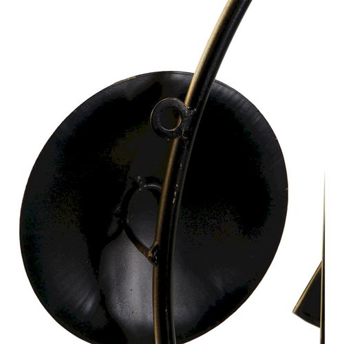 Décoration Murale Métal Doré Abstrait Style Moderne