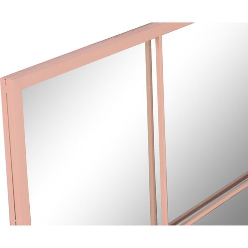 Miroir Fenêtre Esprit Scandinave Rose Poudré Déco Pastel