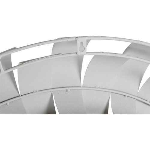 Miroir Mural Beige Moderne En Métal Effet Froissé Décoratif