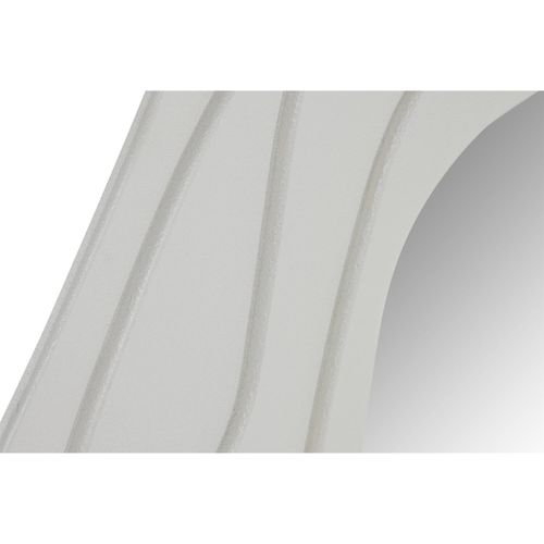 Miroir Mural Bois Blanc Chic Style Moderne Élégant