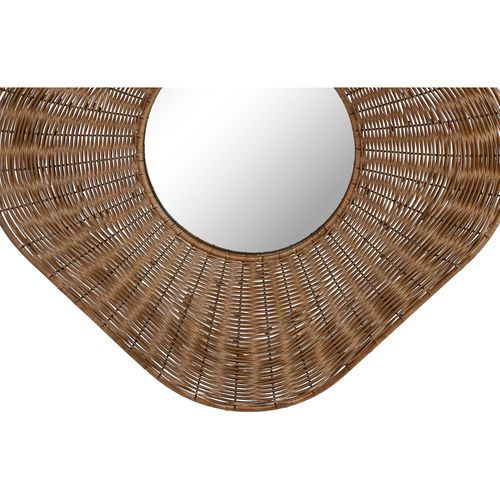 Miroir En Rotin Style Balinais Esprit Nature Pour Intérieur Chaleureux
