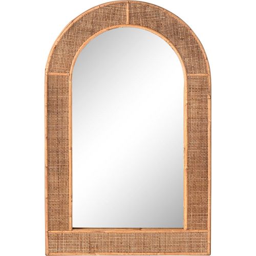 Miroir En Rotin Naturel Style Scandinave Esprit Authentique