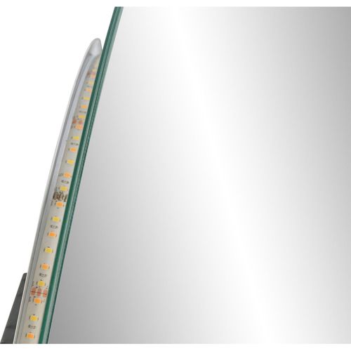 Miroir Mural LED Tactile Design Moderne Pour Salle De Bain