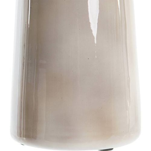 Vase Décoratif Rose Pierre En Verre Et Aluminium Style Moderne