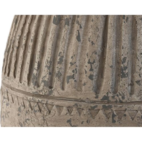 Vase Déco Magnesia Brun Style Artisanal Collection Alpino