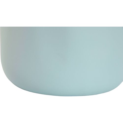 Vase En Grès Bleu Ciel Avec Anse Style Artisanal Urban Chic