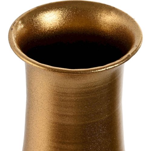 Vase Métal Doré Style Moderne Élégance Décoration Intérieur