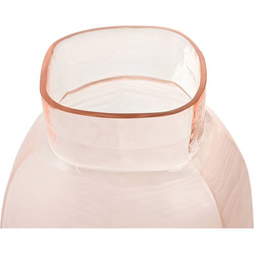 Vase En Verre Rose Élégant Style Moderne Pour Une Déco Raffinée